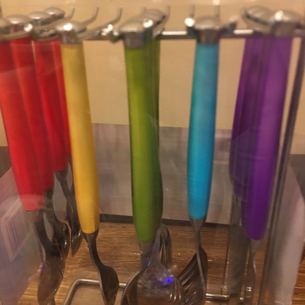 SOLD Hanging Fiesta Silverware - Picture 2 of 3